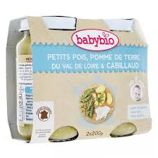  Babybio Pot Ptit Pois Cabillaux 200g